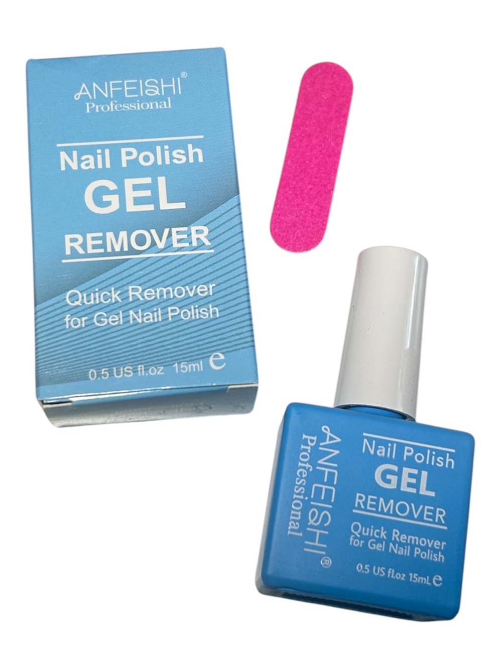 Blue Gel Nail Polish Remover - Quick Formula